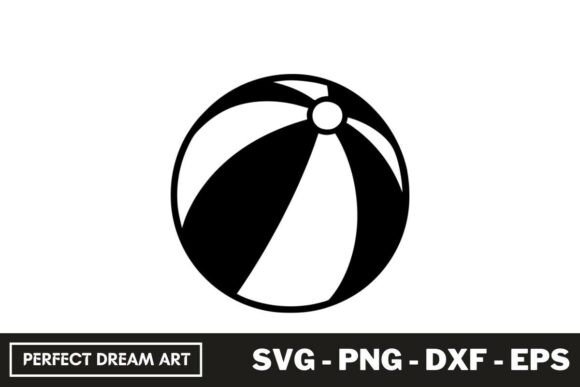 Download Beach Ball SVG Silhouette File - Svg silhouette Collection