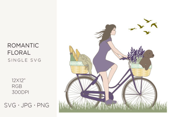 Download Romantic Floral, Lavender - Romantic floral Collection