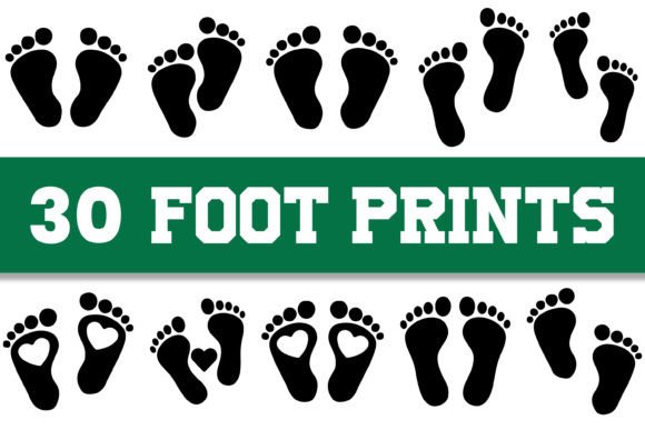 Download Foot Print SVG Silhouette - Premium Resources