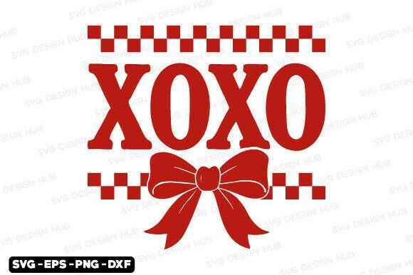 Download Retro Xoxo Coquette Valentines SVG, Love - Coquette valentines Collection
