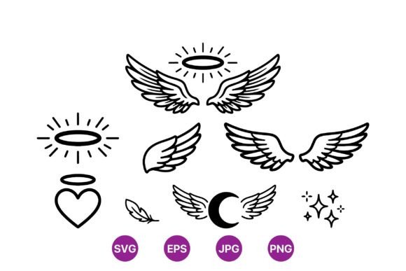 Download Angel Wings and Halo Clipart - Premium Resources