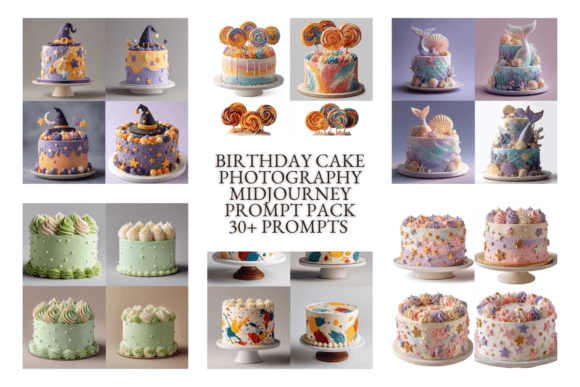 Download Birthday Cake Photo Midjourney Prompts - Birthday Collection