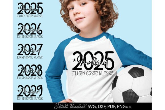 Download Schulkind 2024–2029 SVG Bundle SVG PNG - Bundle svg png Collection